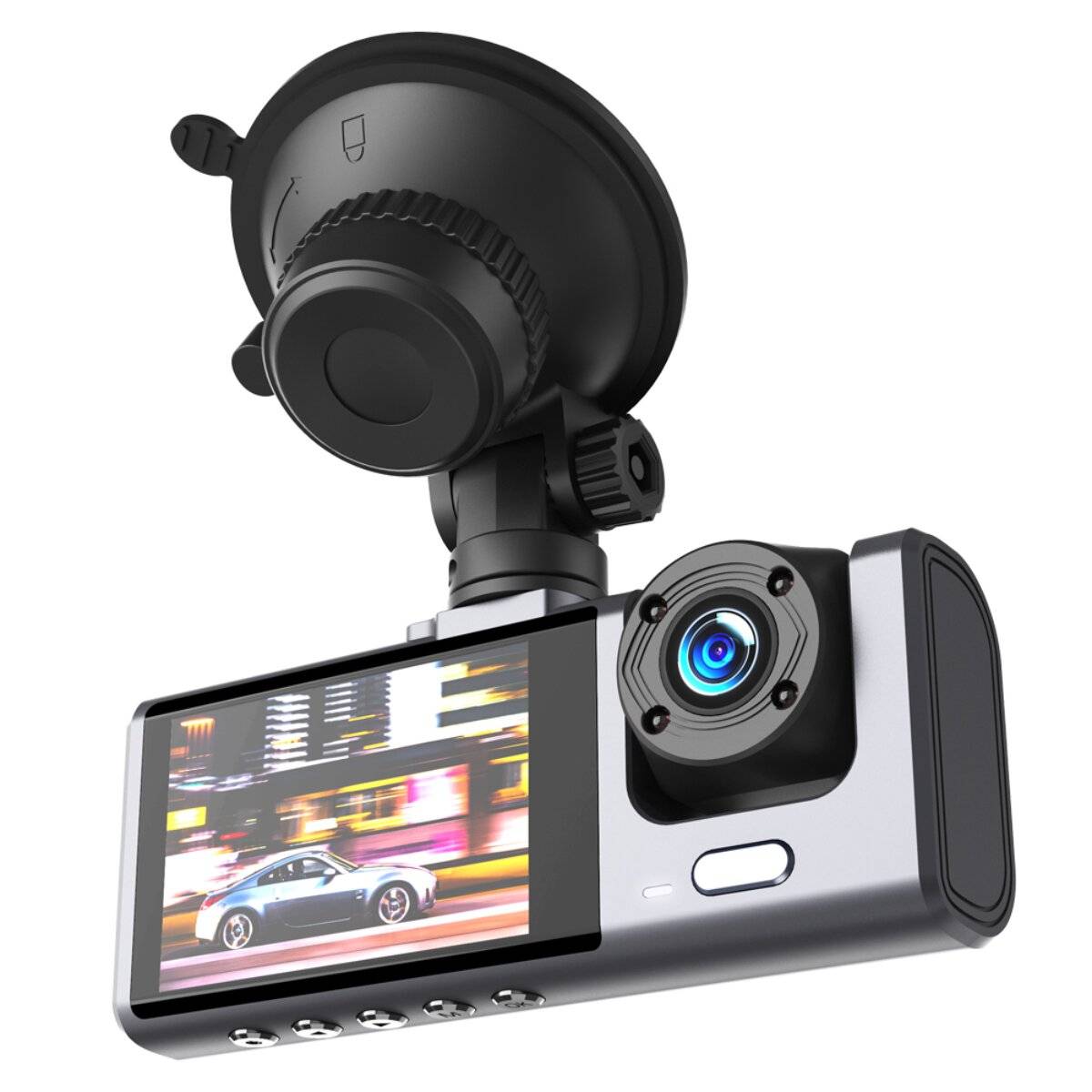 Dashcam per auto XO XJ03 con telecamera anteriore e posteriore Full HD-1