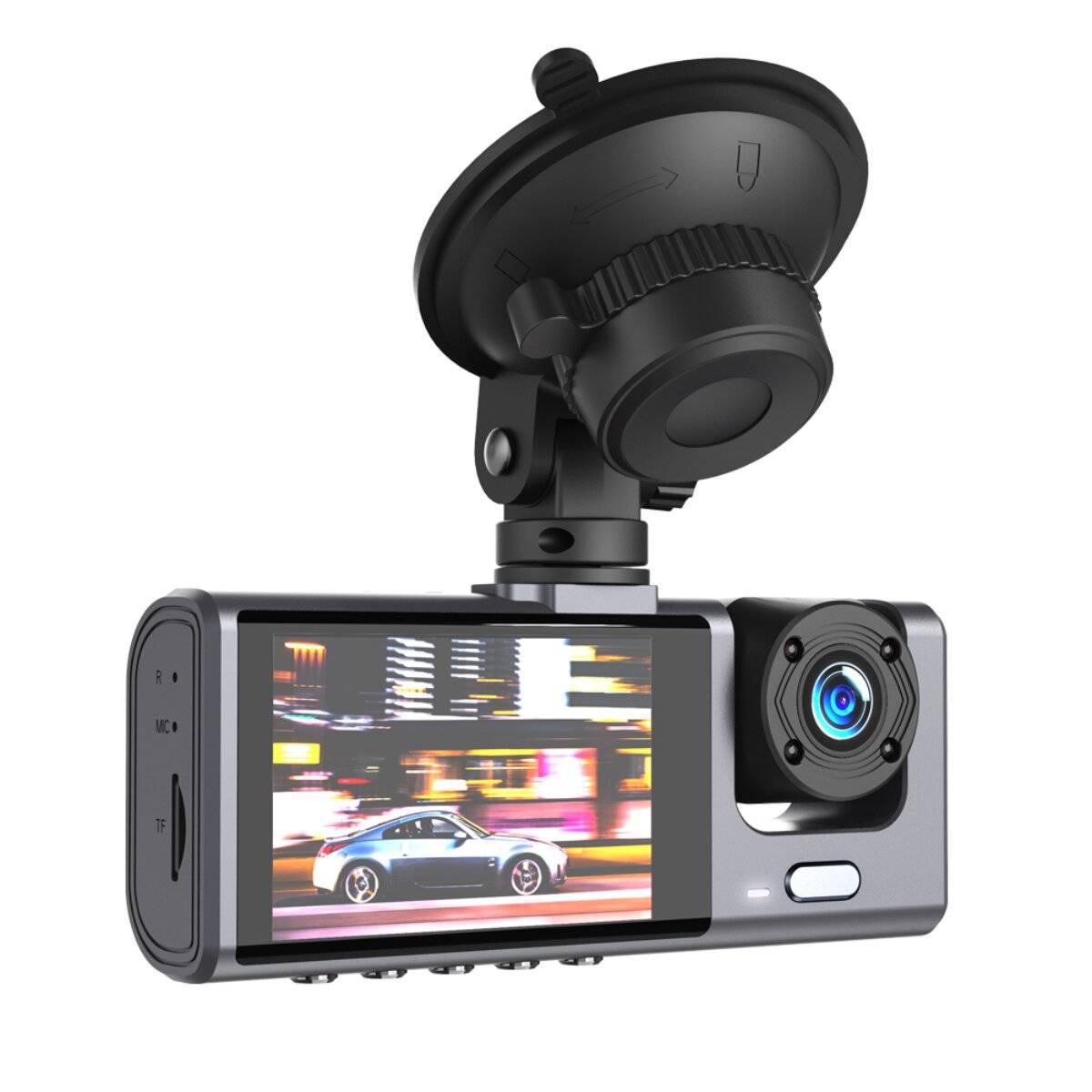 Dashcam per auto XO XJ03 con telecamera anteriore e posteriore Full HD-2