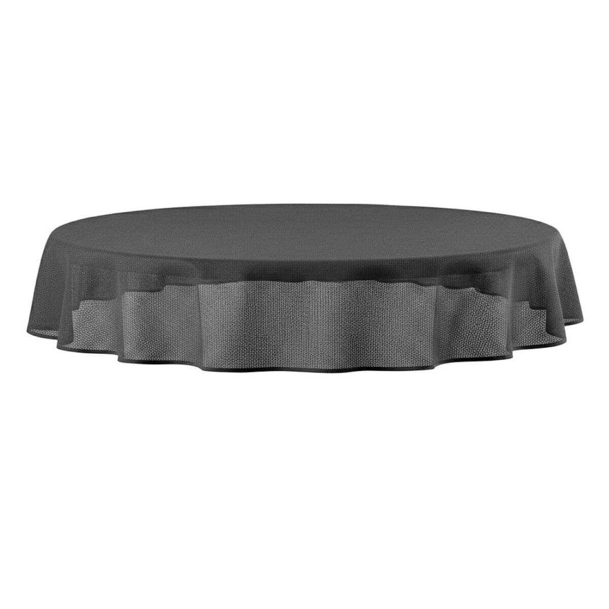 Tovaglia da giardino 140 x 180 cm per giardino, terrazza e balcone - ovale, impermeabile e facile da pulire, antracite-1