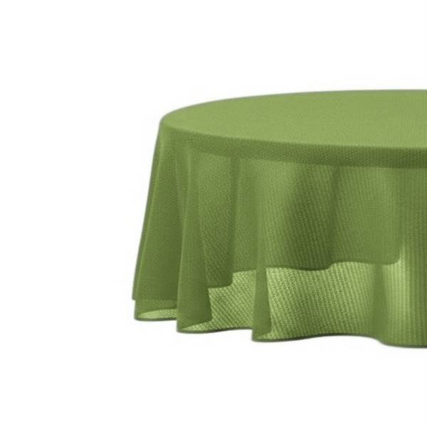 Tovaglia da giardino ø140 cm per giardino, terrazza e balcone - rotonda, impermeabile e facile da pulire, verde