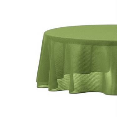 Tovaglia da giardino ø140 cm per giardino, terrazza e balcone - rotonda, impermeabile e facile da pulire, verde