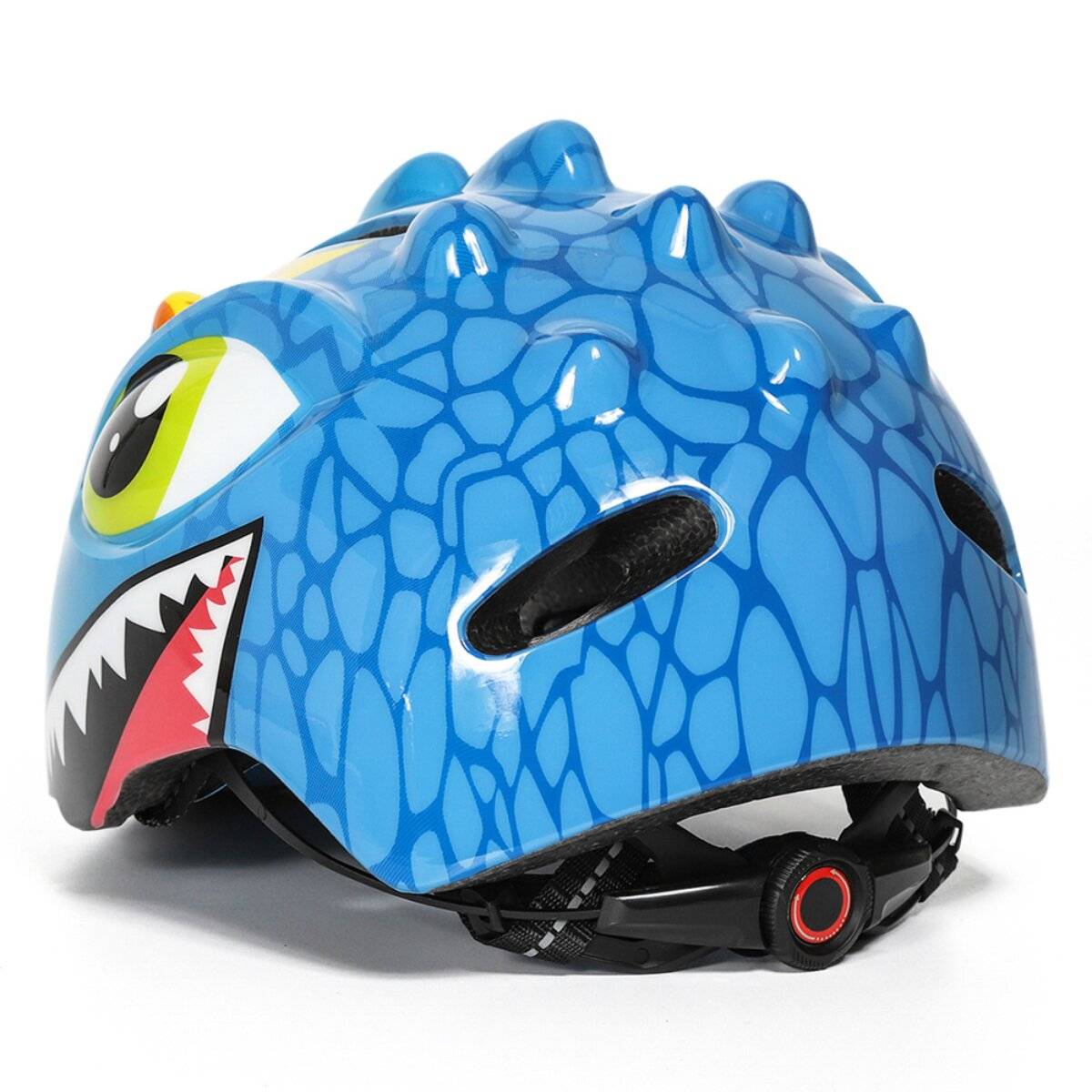 Casco da bicicletta leggero per bambini Wozinsky, taglia S 50-54 cm, sistema 360°, blu-2