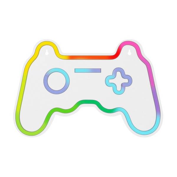 Forever Light Neon LED RGB GAMEPAD FLRNE04 con telecomando