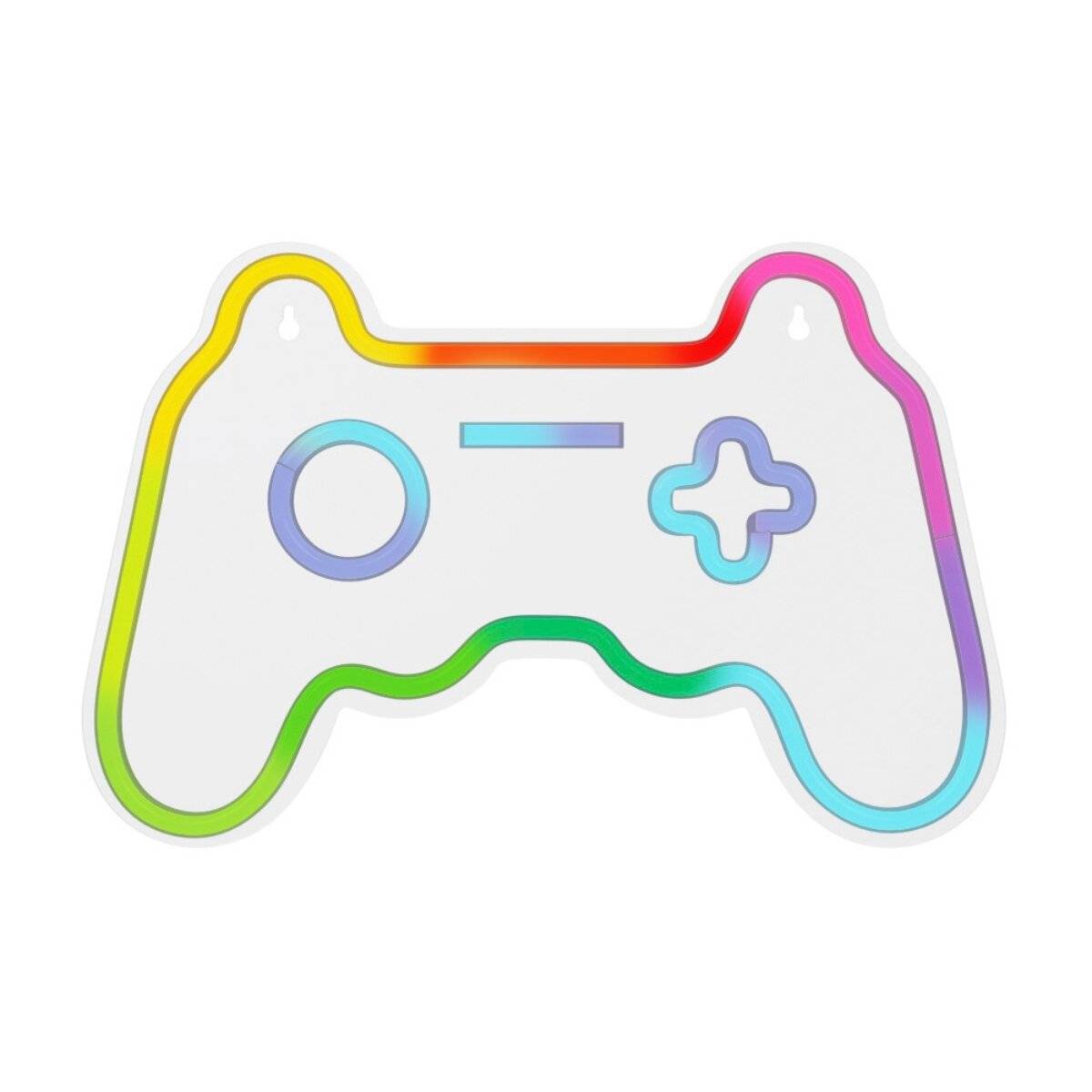 Forever Light Neon LED RGB GAMEPAD FLRNE04 con telecomando-0