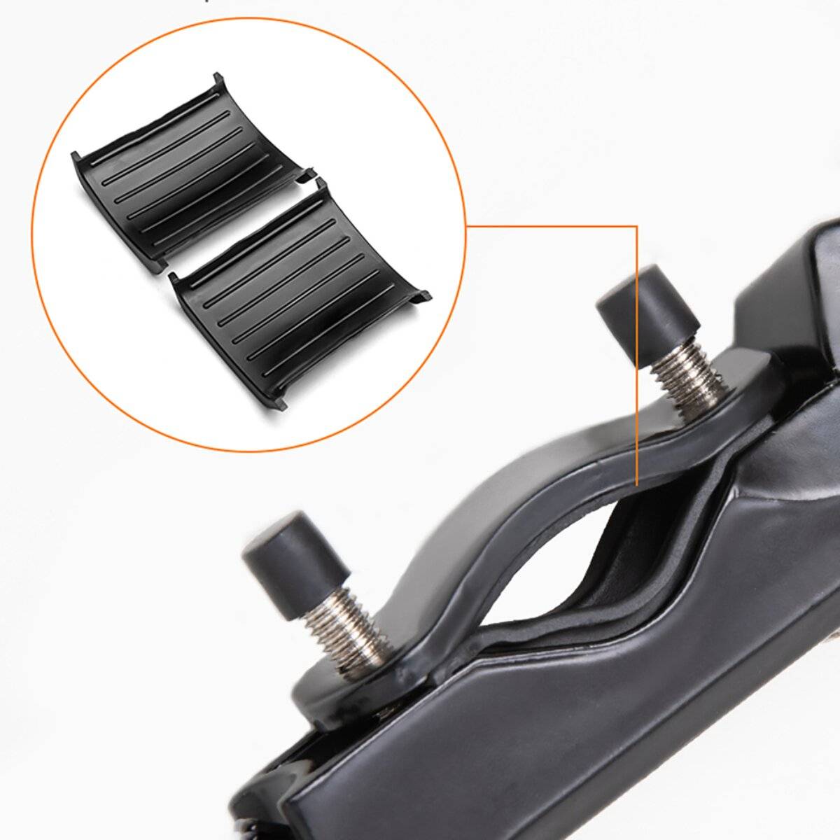Cavalletto regolabile per bicicletta Wozinsky WSR-01 da 24 a 29 pollici in alluminio nero-1