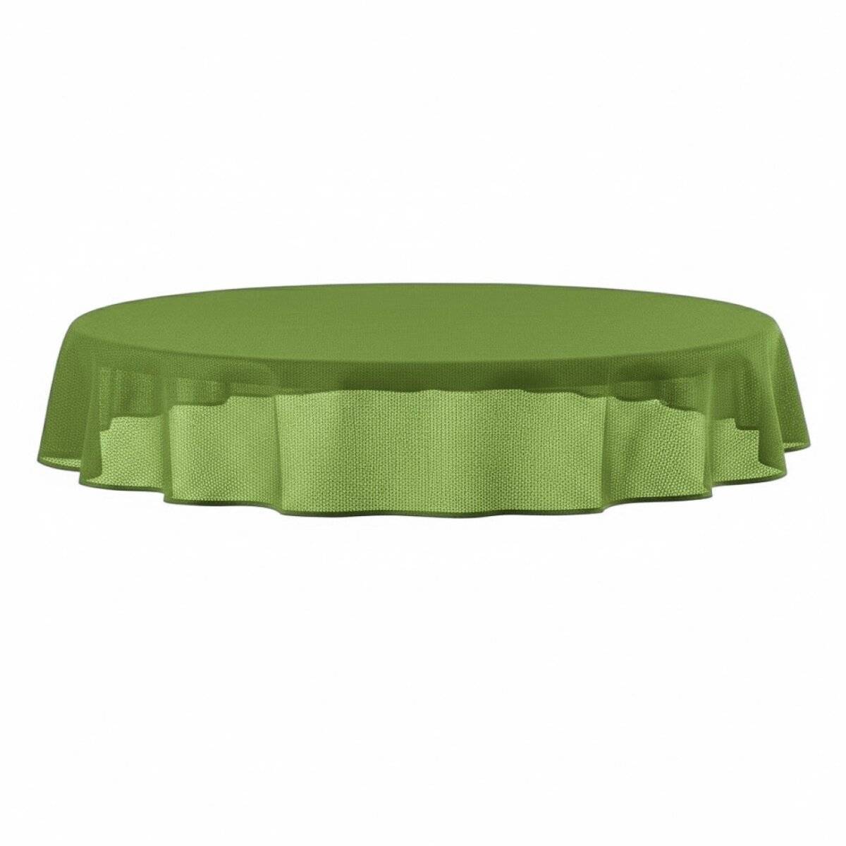 Tovaglia da giardino 160 x 220 cm per giardino, terrazza e balcone - ovale, impermeabile e facile da pulire, verde-4