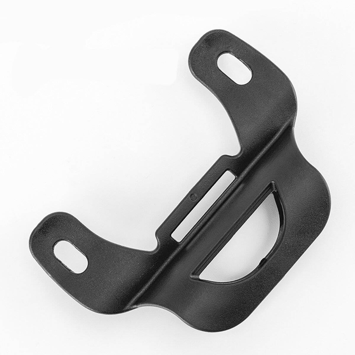 Pompa per bicicletta Wozinsky WPR-01 Pompa manuale 5,5 bar 80 psi Presta Schrader Compatta 24 cm Nylon Nero-3