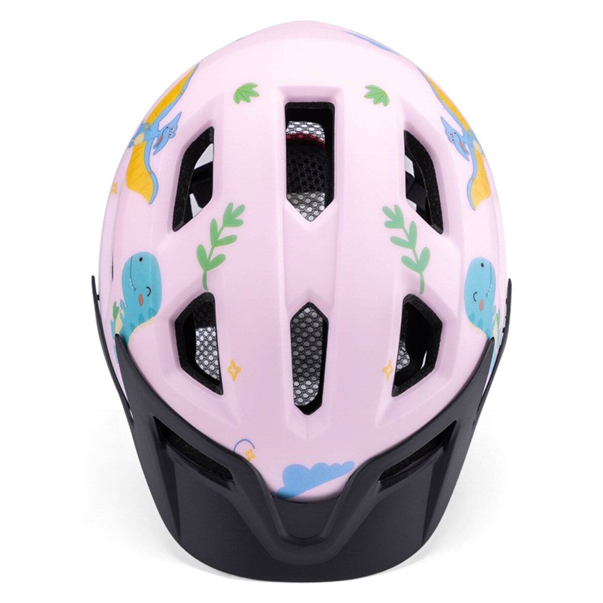 Casco da mountain bike per bambini Wozinsky con visiera rimovibile sistema 360° XS Rosa-2
