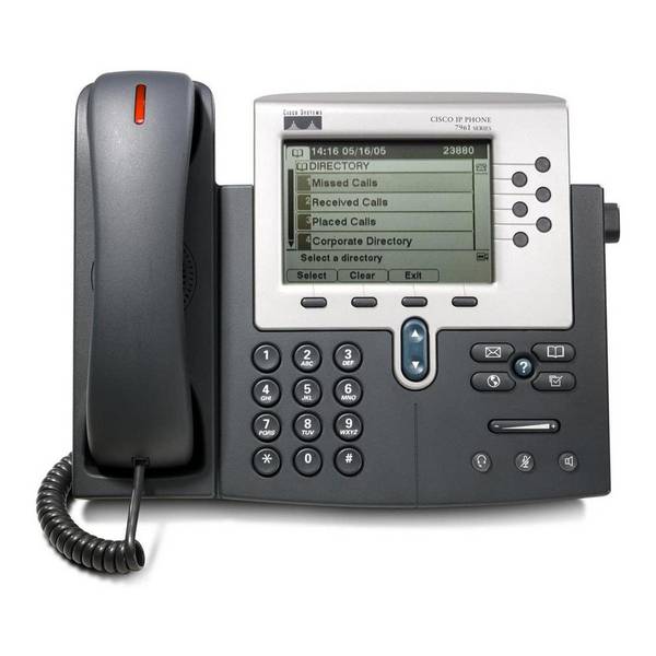 Cisco Ip Phone 7961g Telefono Poe 7961 Aziendale Ufficio A Cornetta Voip