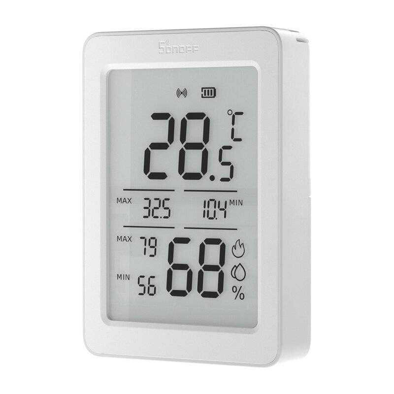 Sonoff - SNZB-02DR2 - Sonoff AirGuard TH SNZB-02DR2 ZigBee LCD-Temperatur- e Feuchtigkeitssensor-5