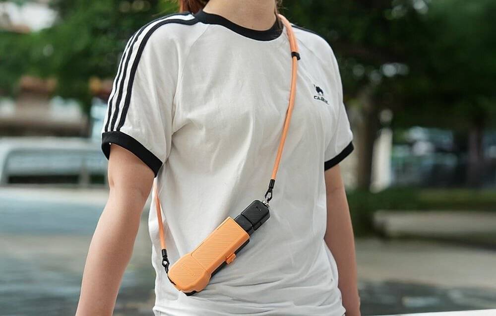 SUNNYLIFE - OP3-GS022-C - Sunnylife GS022 Multifunktions-Halsband per Pocket 3 (arancione)-2