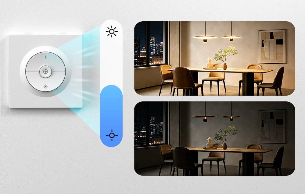Sonoff - MINI-ZBDIM-E - SONOFF MINI-ZBDIM-E ZigBee Smart-Wandschalter/Dimmer-3