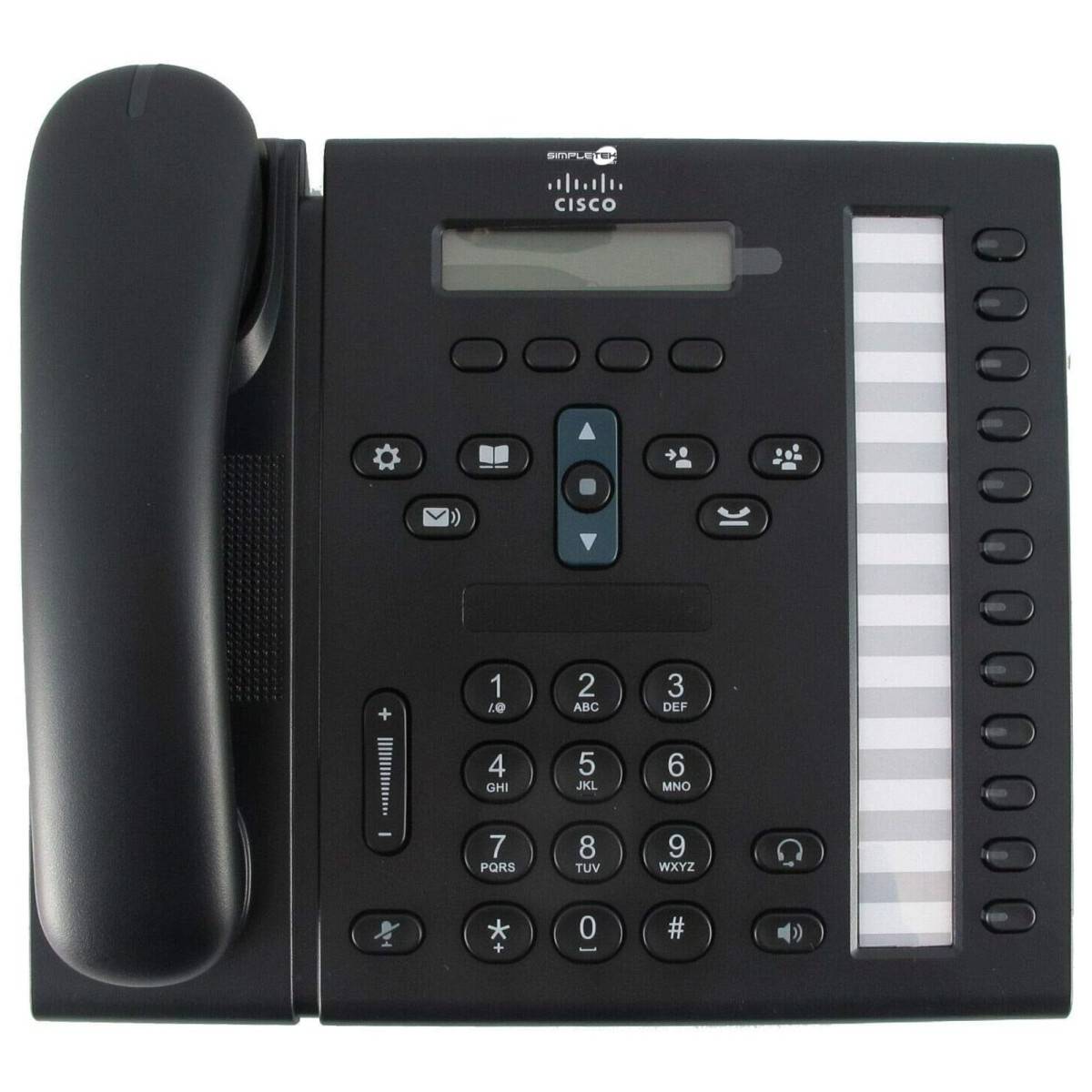 Cisco 6961 Telefono Fisso Voip Ip Poe Casa Azienda Sccp Sip Gigabit Cornetta-1