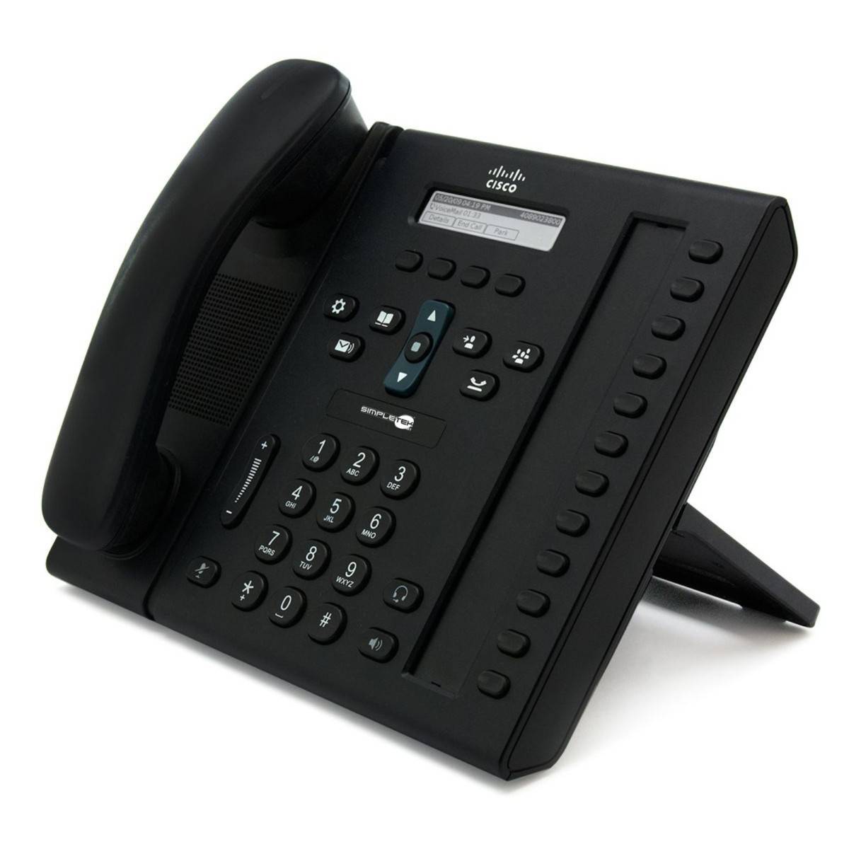 Cisco 6961 Telefono Fisso Voip Ip Poe Casa Azienda Sccp Sip Gigabit Cornetta-2