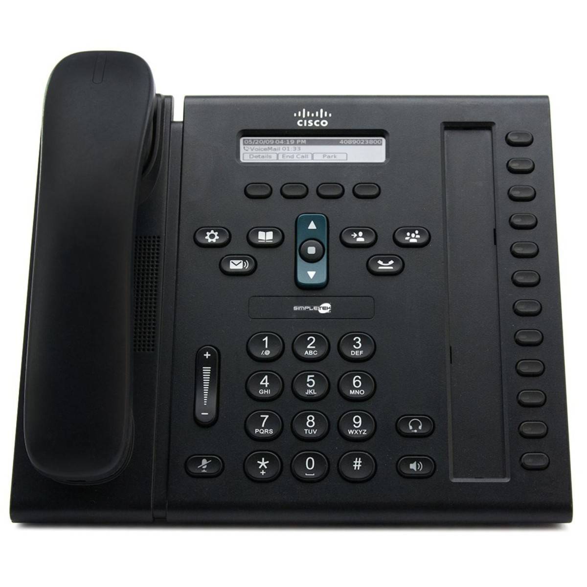 Cisco 6961 Telefono Fisso Voip Ip Poe Casa Azienda Sccp Sip Gigabit Cornetta-3