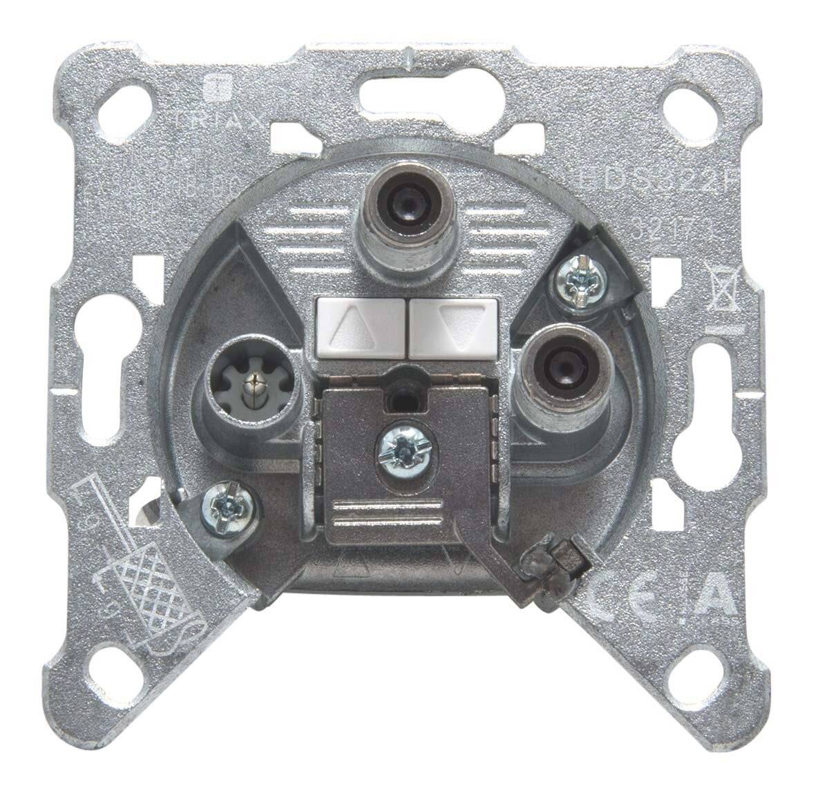 Triax EDS 322 Presa per antenna SAT, TV Da incasso Presa terminale-5
