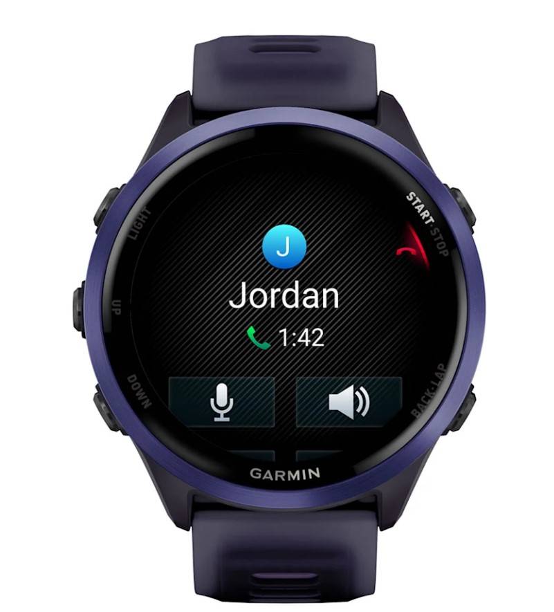 Garmin Forerunner 570 - 47mm Indigo Aluminium Cinturino Imperial Purple Indigo-3