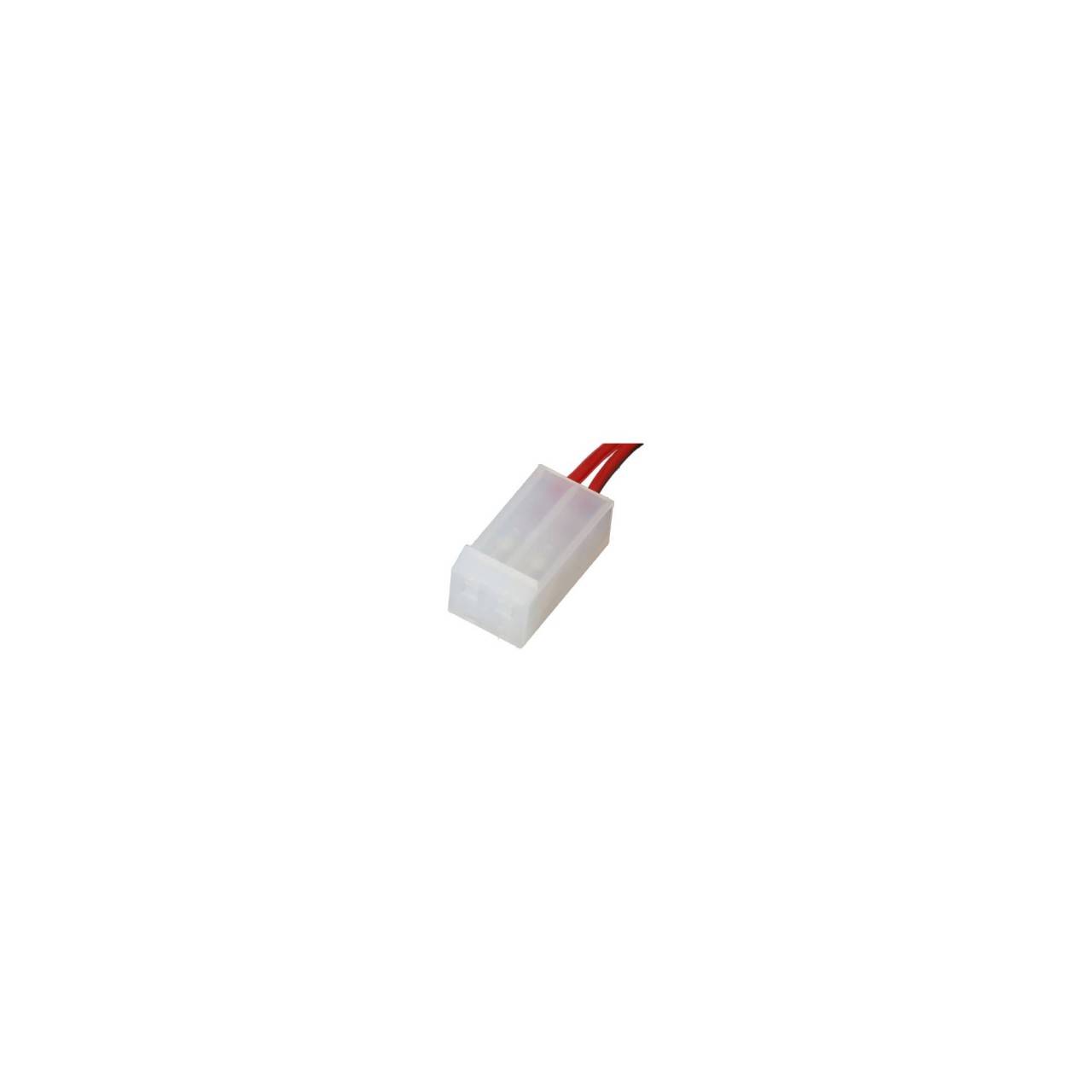 Batteria per luce di emergenza NiMH 3,6V 2500mAh L1x3 Baby con cavo e spina-4