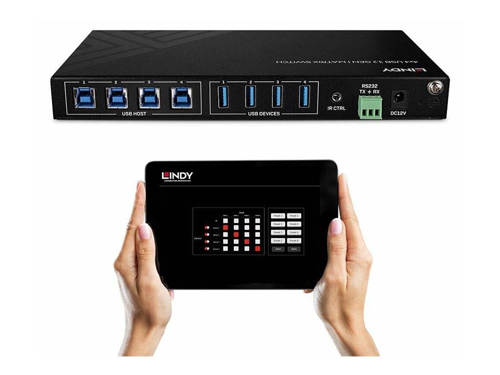 Lindy 43406 interruttore a matrice-2
