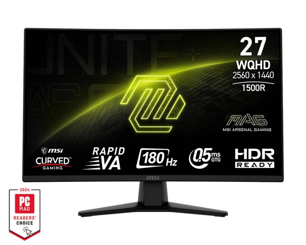 MSI MAG 274CQF Monitor PC 68,6 cm (27") 2560 x 1440 Pixel Wide Quad HD Nero-0