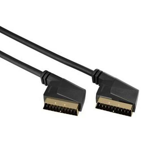 Hama Scart - Scart, 3m Cavo SCART SCART (21-pin) Nero-0