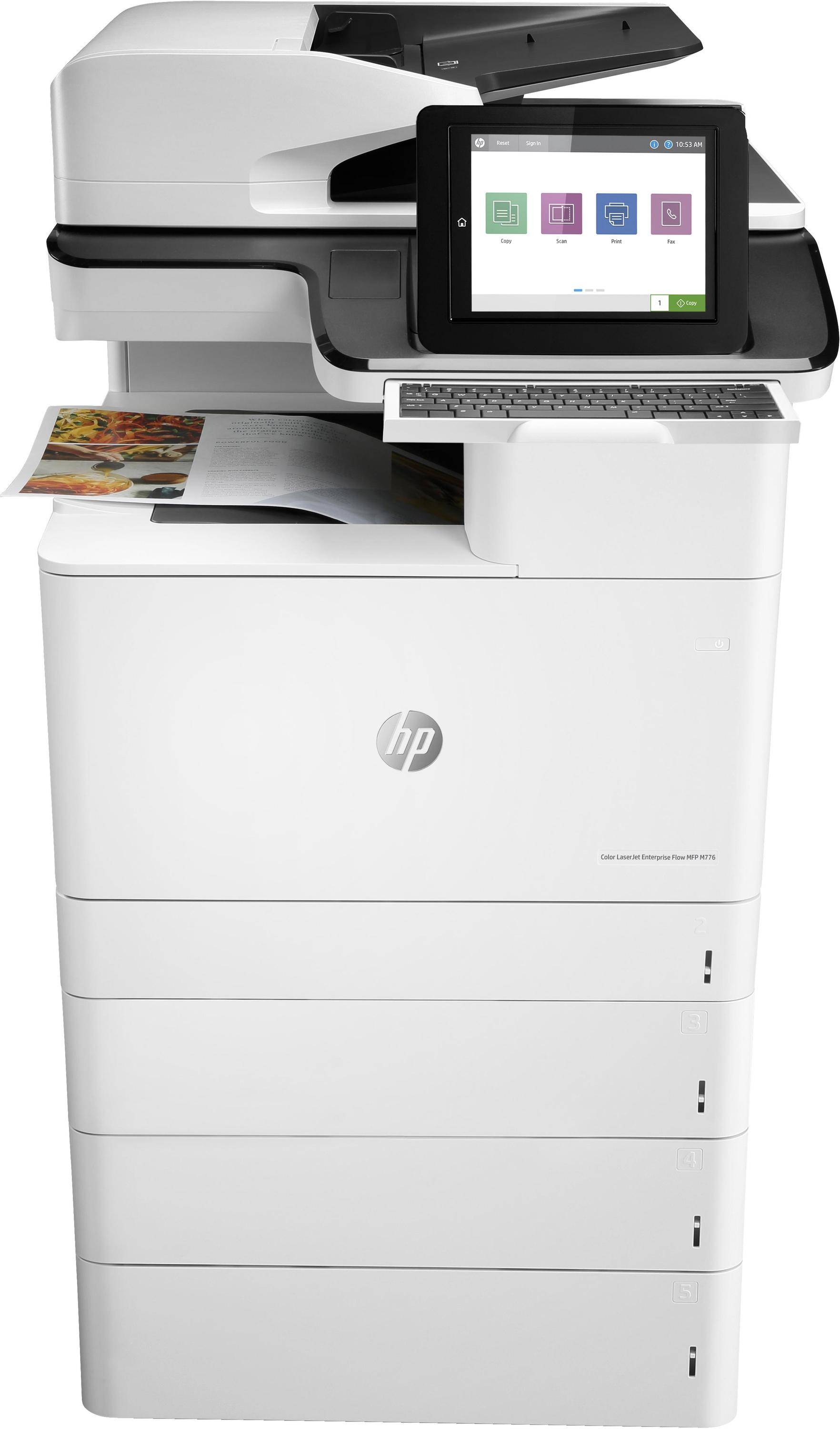 HP Color LaserJet Enterprise Flow Stampante multifunzione M776z-0