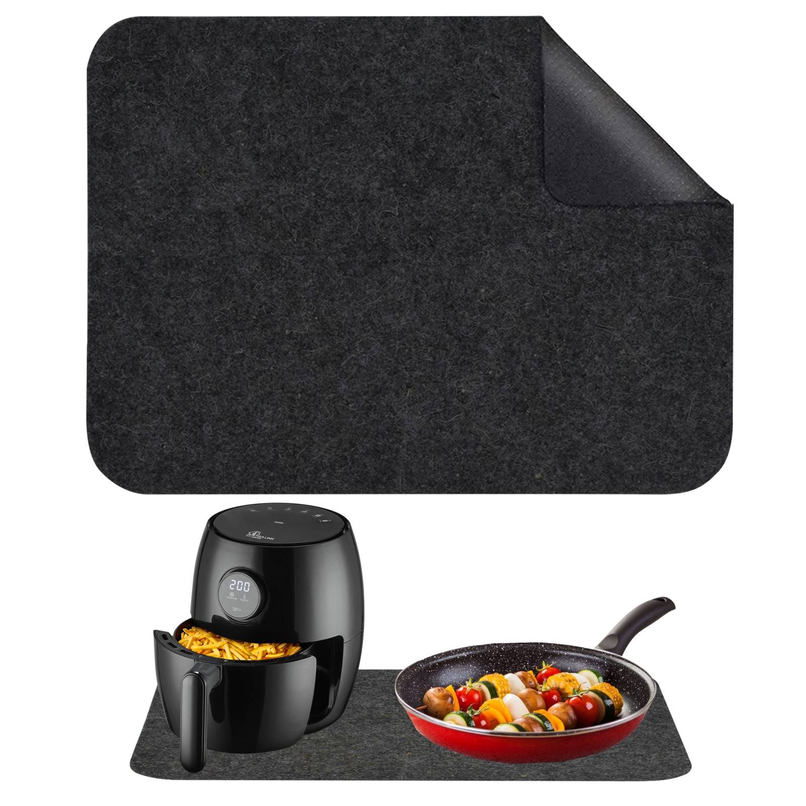 EXTRALINK HOME OCHRONNA MATA POD AIR FRYER 44X30 CM-0
