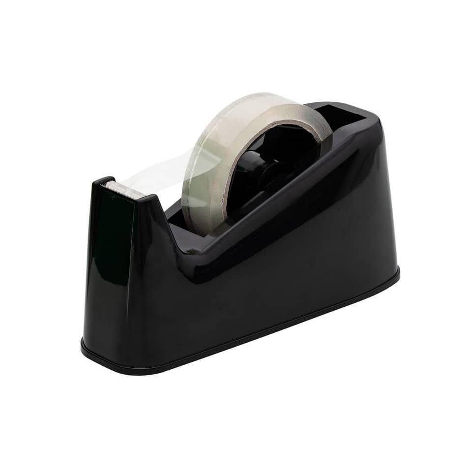 Dispenser per nastro da scrivania Q-Connect nero 25 mm x 33/66 m KF11010-3