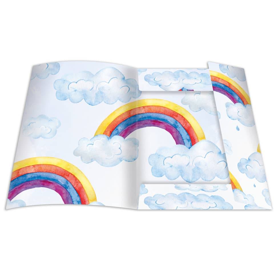 Cartelle della collezione RNK-Verlag Collezione RNK. A4 Arcobaleno 1 pezzo DIN A4 Sopra l'arcobaleno-2