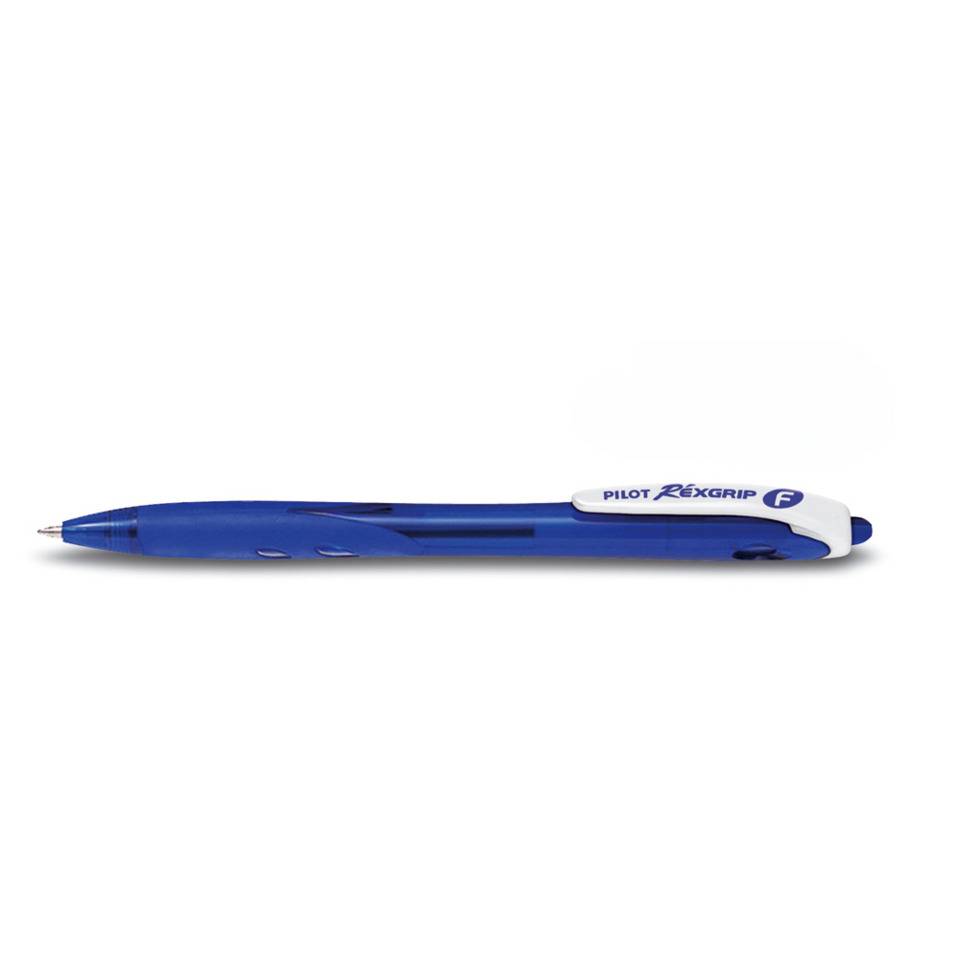 PENNA SFERA SCATTO REXGRIP BEGREEN 0.7MM BLU PILOT (Conf.10)-3