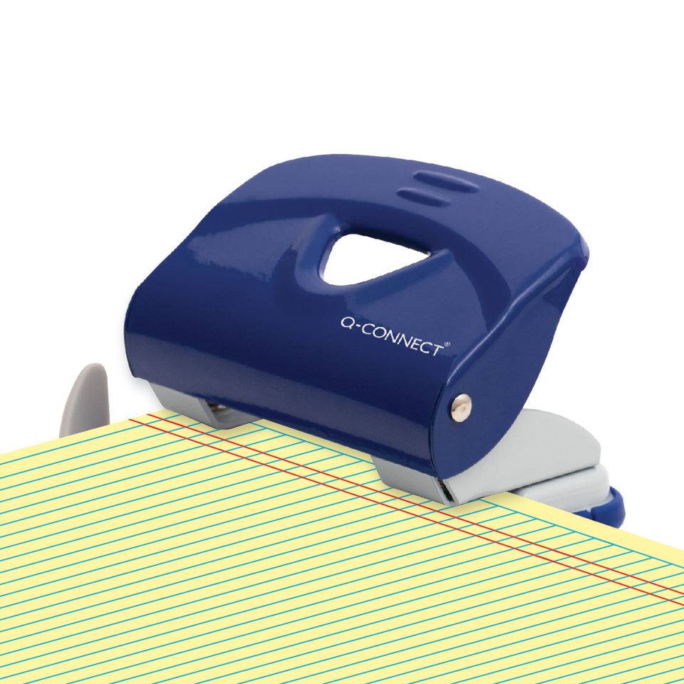 Perforatore a due fori Q-Connect 20 fogli blu KF14218-2