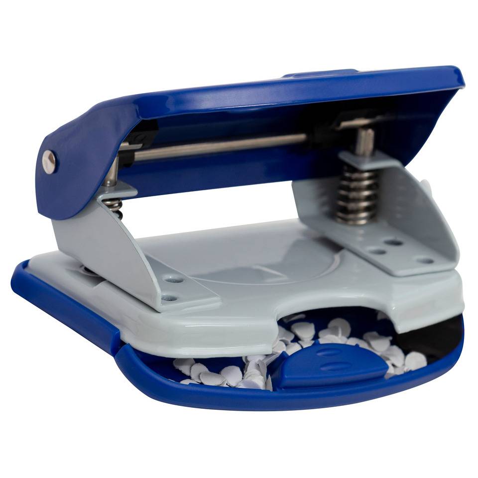 Perforatore a due fori Q-Connect 20 fogli blu KF14218-3