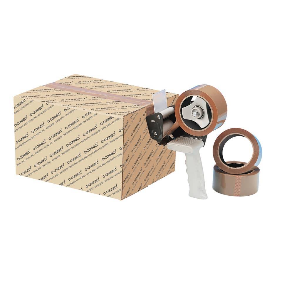 Dispenser per nastro da imballo Q-Connect 50 mm x 66 m KF01295-2