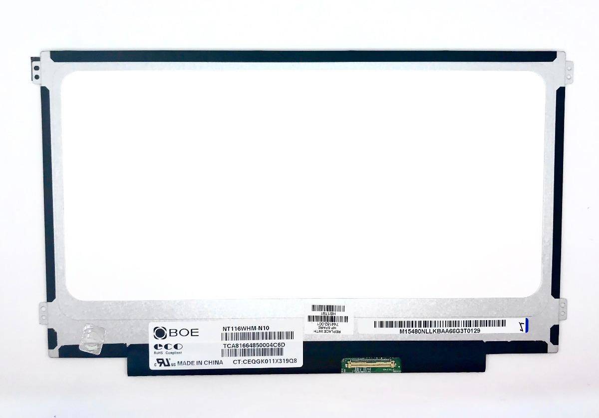 11,6 LCD HD Glossy - 1366x768, LED Screen, 40pins - Bottom Right Connector, Side 4xBrackets - Warranty: 6M-0