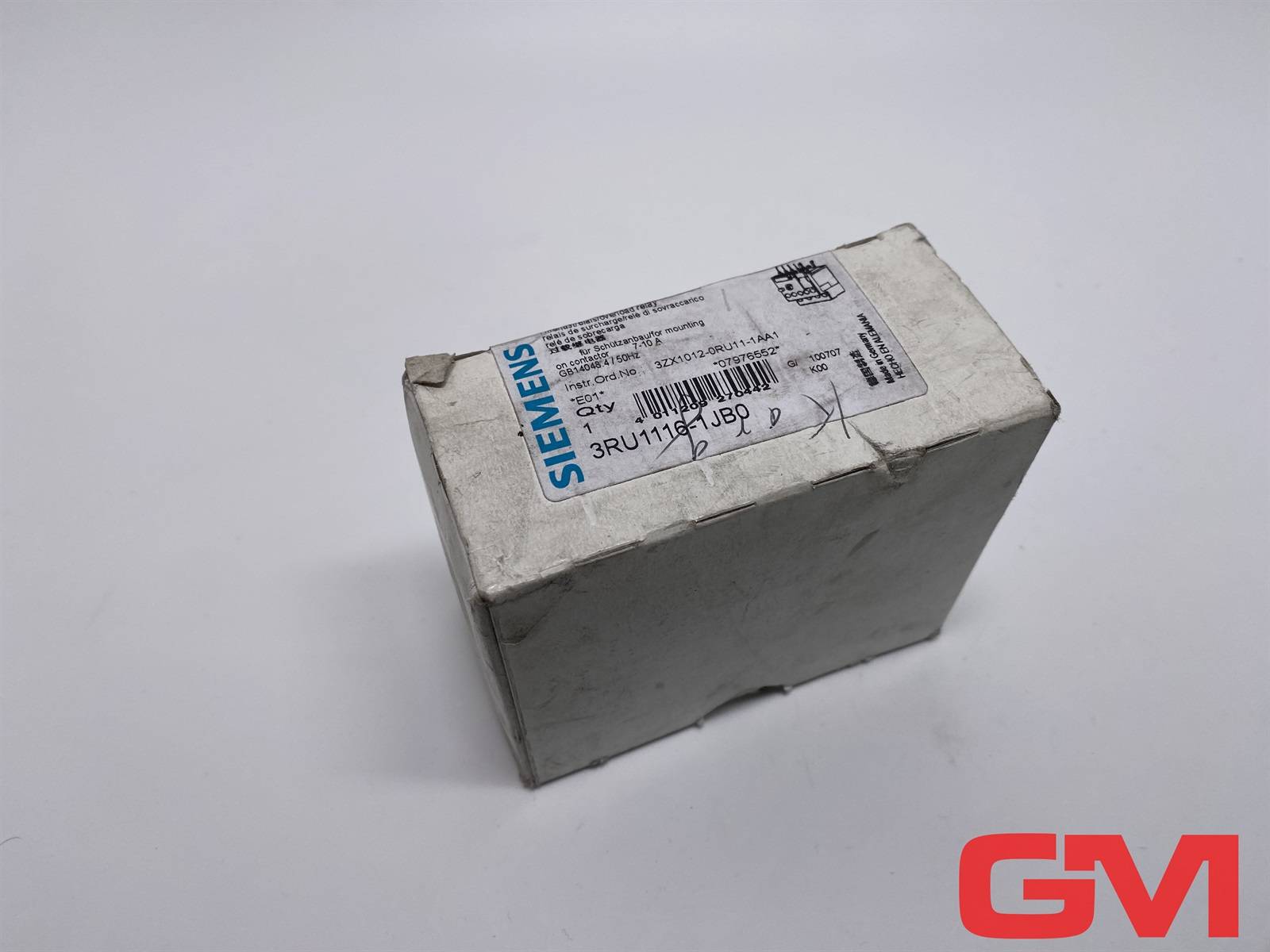 Siemens - 3RU1116-1JB0 - SIEMENS UEBERLASTRELAIS 7-10A - 3RU1116-1JB0