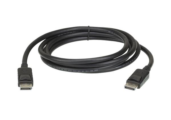 ATEN 2L-7D03DP cavo DisplayPort 3 m Nero