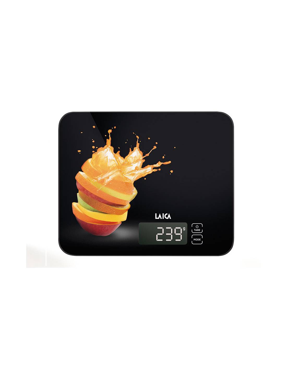 Bilancia Da Cucina Laica Ks5015 Elettronica Nera Vetro Temperato Max 15kg Touch-0