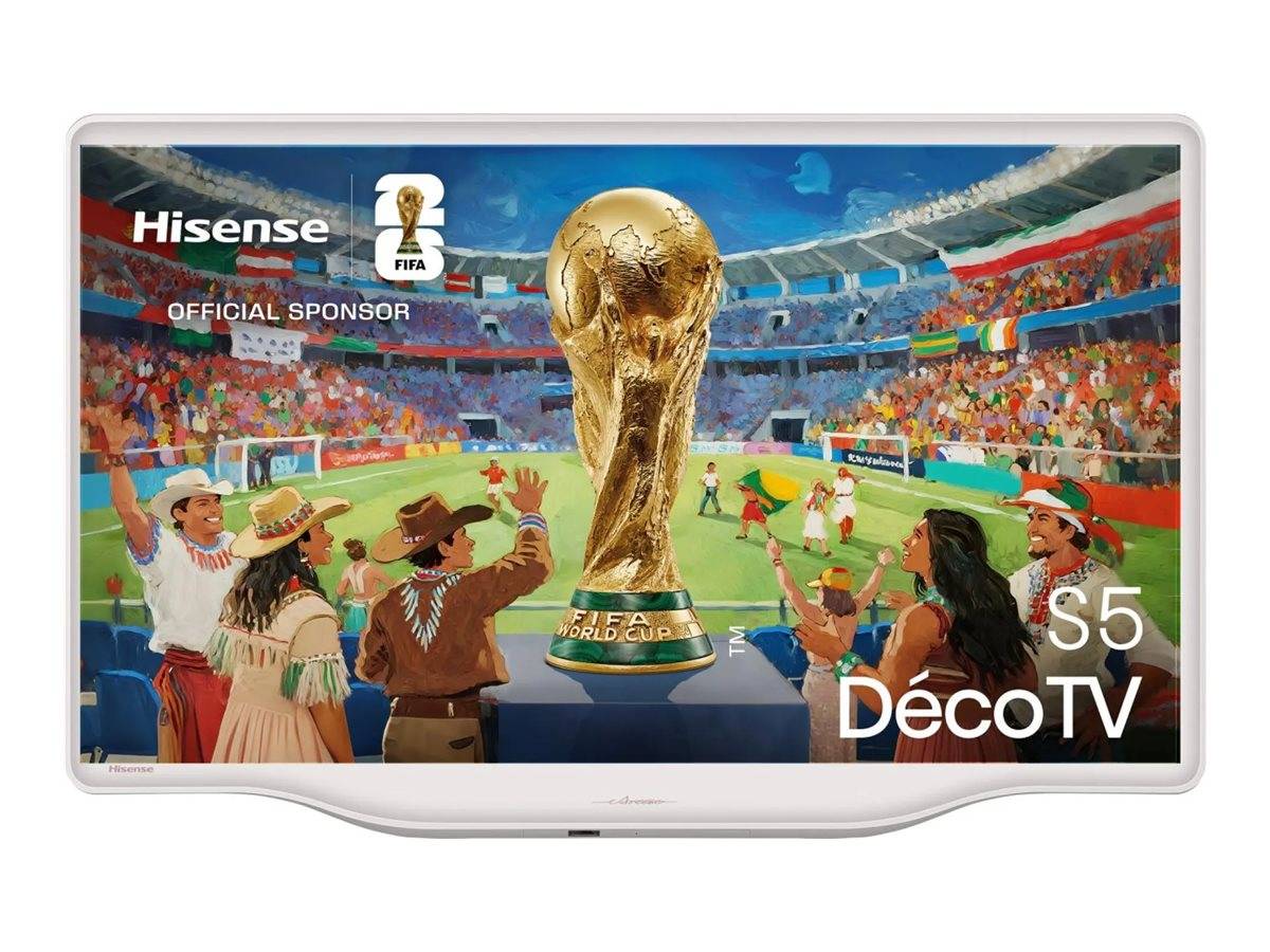 Hisense 32S5Q 81,3 cm (32") Full HD Smart TV Wi-Fi Argento, Bianco-0