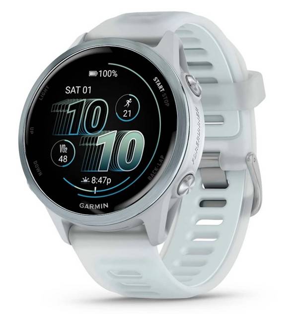 Garmin Forerunner 570 - 42mm Cloud Blue Cinturino Whitestone Cloud Blue