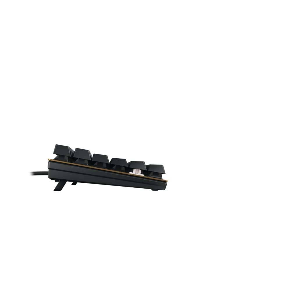 CHERRY KC 200 MX - Tastatur - USB - QWERTY - US mit Euro-Symbol - Tastenschalter: CHERRY MX2A Brown - Schwarz - plastikf-2