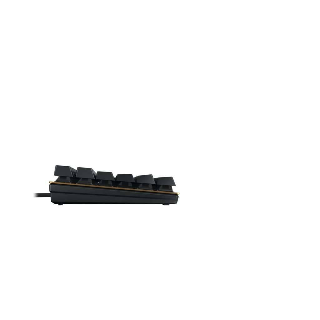 CHERRY KC 200 MX - Tastatur - USB - QWERTY - US mit Euro-Symbol - Tastenschalter: CHERRY MX2A Brown - Schwarz - plastikf-3