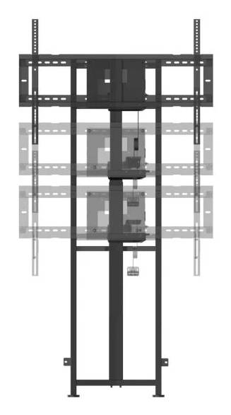 VIEWSONIC VB-STND-104 STAFFA DA MURO MOTORIZZATA VB-STND-104 800X600 75KG 6500 HIGH-2
