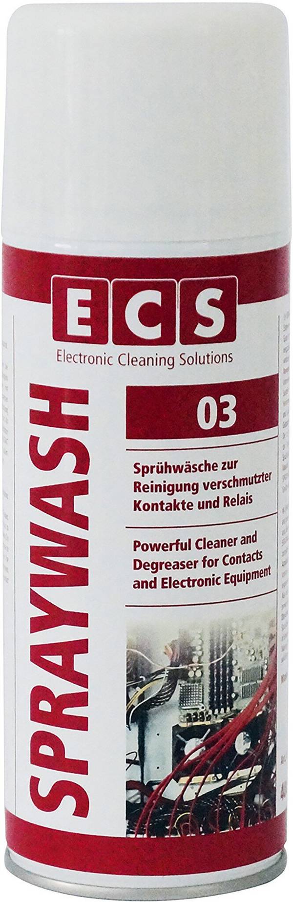 Detergente Spraywash, 400ml, per contatti e componenti
