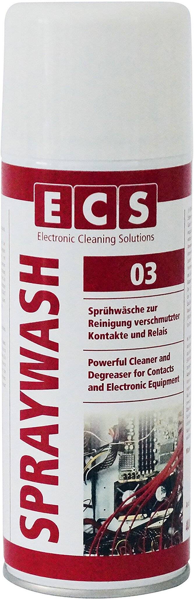 Detergente Spraywash, 400ml, per contatti e componenti-0