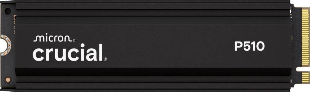 Crucial CT2000P510SSD5 P510 2TB PCIe Gen5 NVMe 2280 M.2 SSD con dissipatore-1