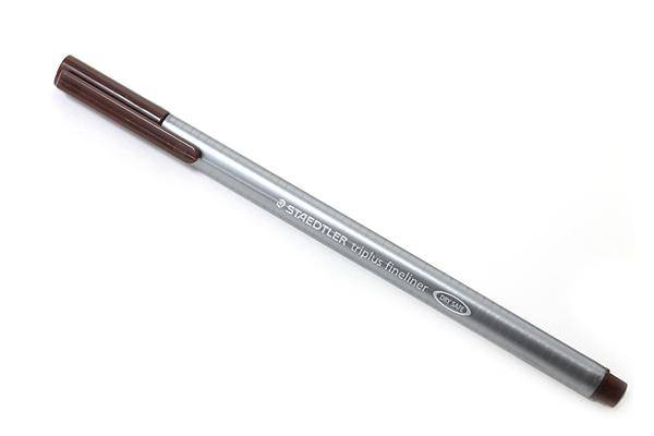 Triplus Fineliner punta 0,3mm marrone Van Dyke Staedtler (Conf.10)-1