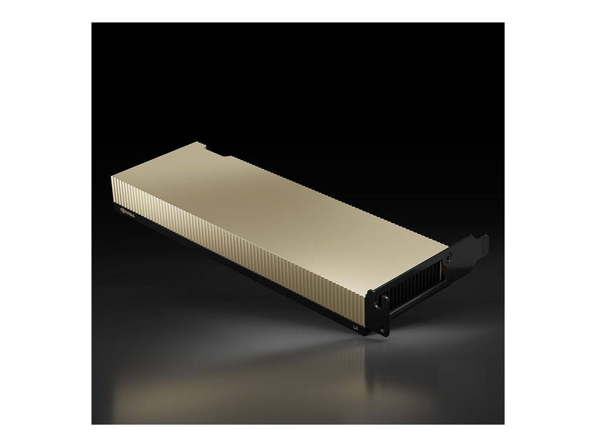 NVIDIA L4 - GPU computing processor - L4 - 24 GB GDDR6 - PCIe 4.0 x16 low profile - fanless-0