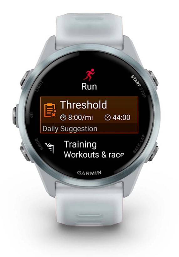 Garmin Forerunner 570 - 42mm Cloud Blue Cinturino Whitestone Cloud Blue-1