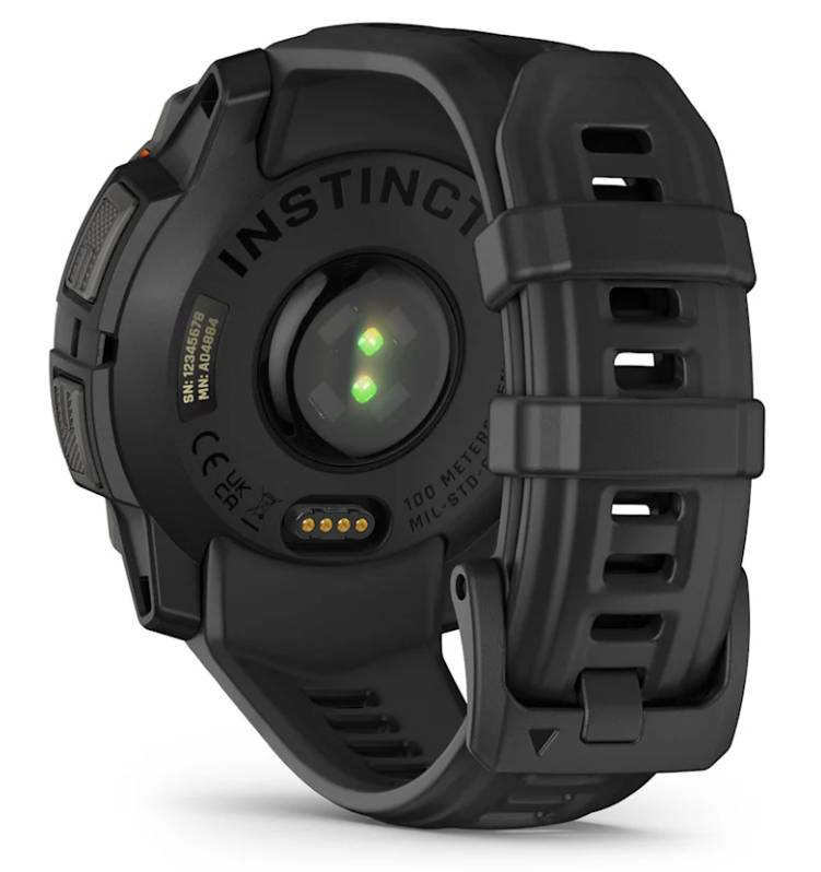 Garmin Instinct 3 45mm Smartwatch Solar Gps 10atm Torcia Led 28 Giorni Nero-4