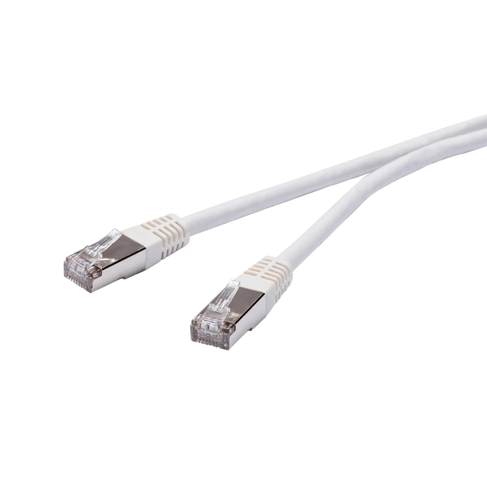 Cavo di rete per PC UTP, cat 6, connettori RJ45, colore nero, lungo 2 m-0